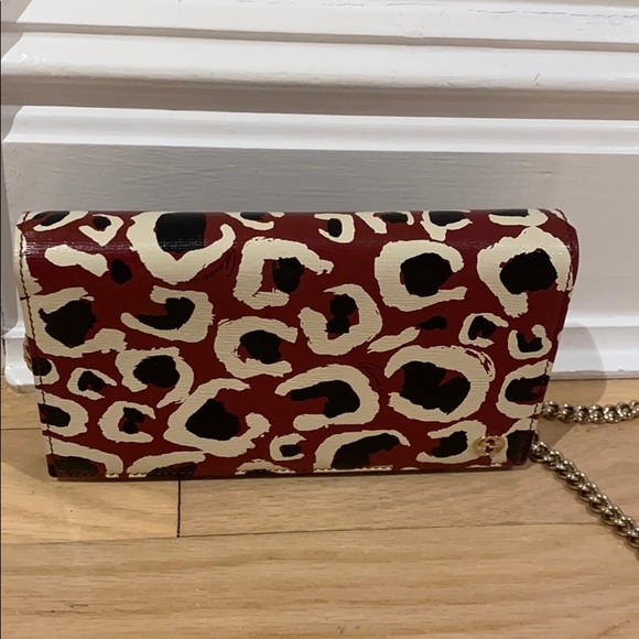 Leopard Betty Wallet on a Chain - Picture 1 of 1